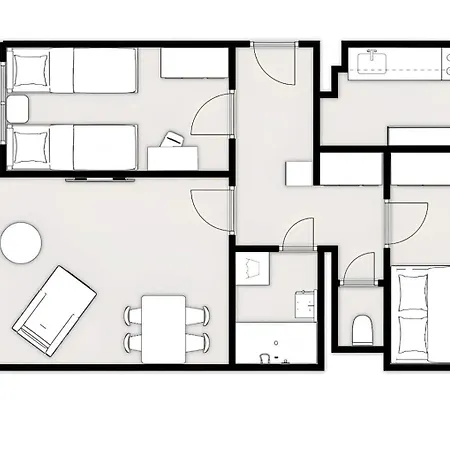 Maple Mokotów 2 Bedrooms&parking